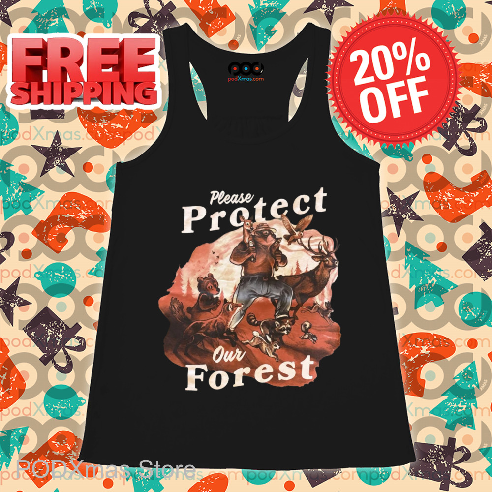 Animals Wild Please Protect Our Forest Vintage Shirt