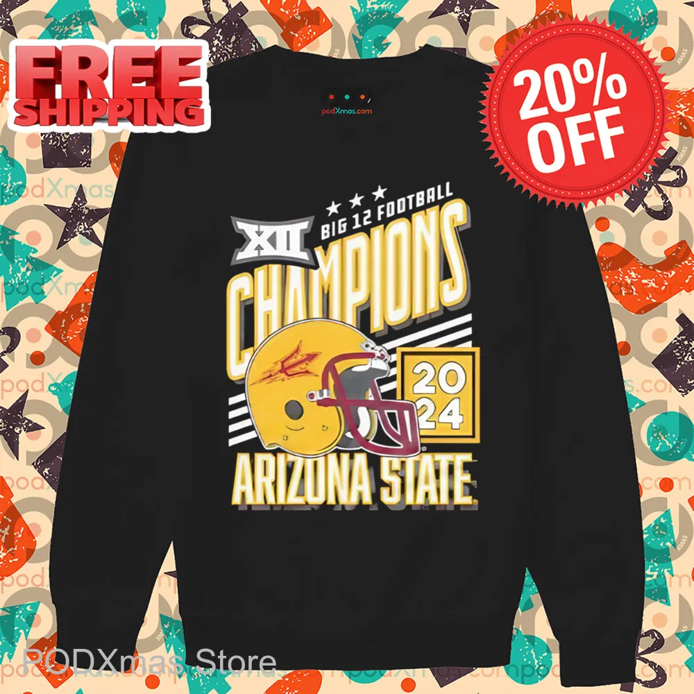Arizona State Sun Devils Big 12 Football Champions Shirt