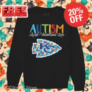 Autism Accept Understand Love Kansas City Chiefs Shirt