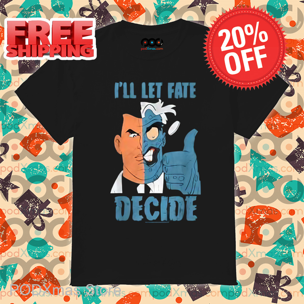 Batman I'll Let Fate Decide Comic Shirt