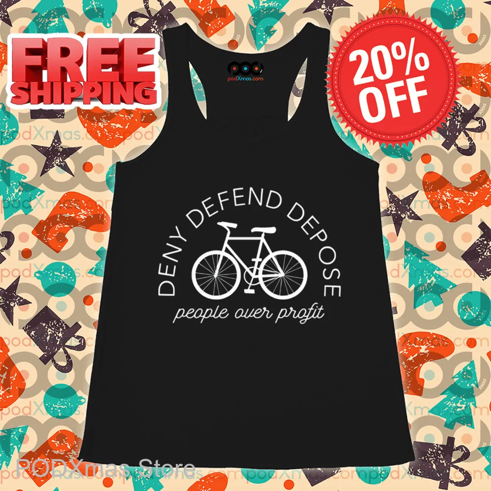 Bicycle Deny Defend Depose People Over Profit Shirt