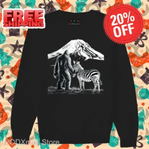 Bigfoot Zebra Mountain 2024 Shirt