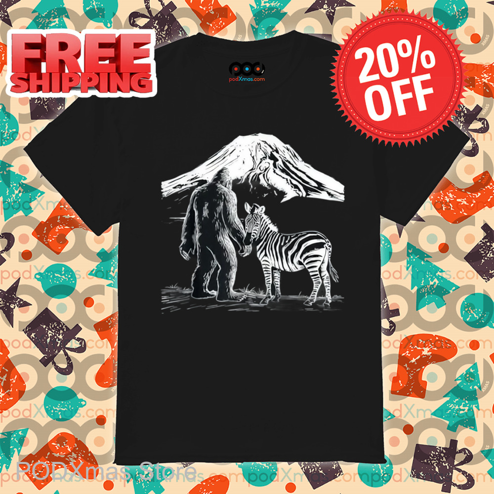 Bigfoot Zebra Mountain 2024 Shirt