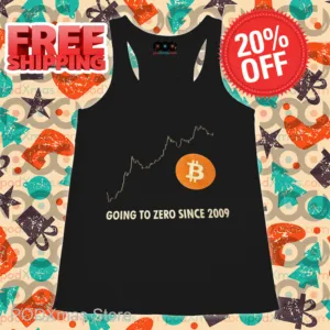 Bitcoin Going To Zero Since 2009 Vintage Shirt