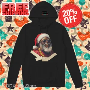 Black Santa Golden Grillz Christmas 2024 Shirt