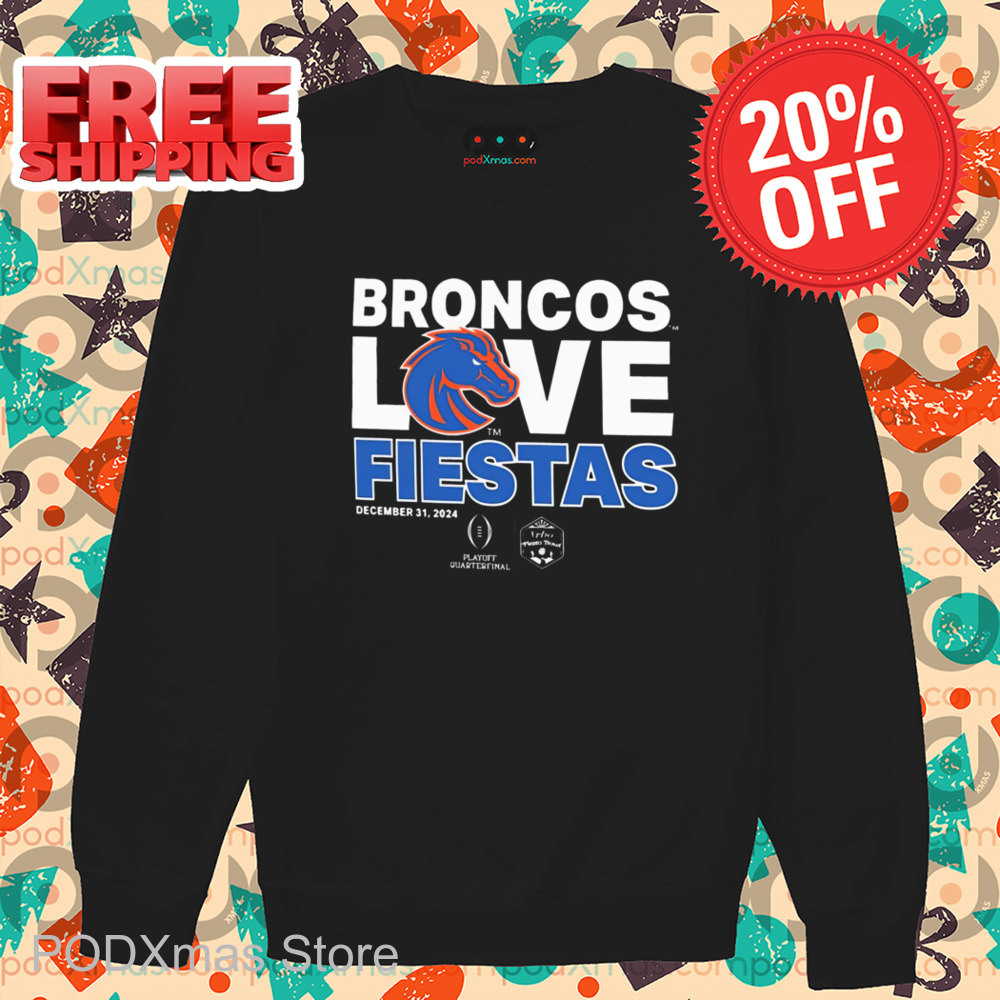 Boise State Broncos Love Fiestas Shirt