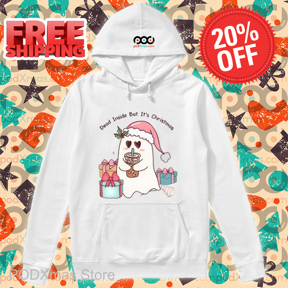 Boo Dead Inside But It's Christmas 2024 Shirt