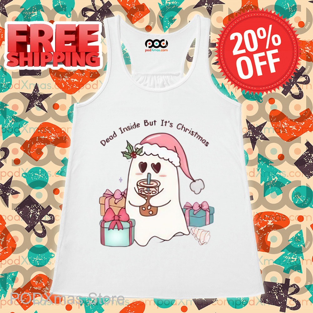 Boo Dead Inside But It's Christmas 2024 Shirt