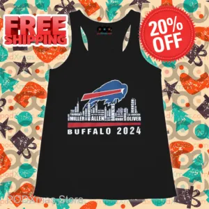 Buffalo Bills City Words 2024 Shirt