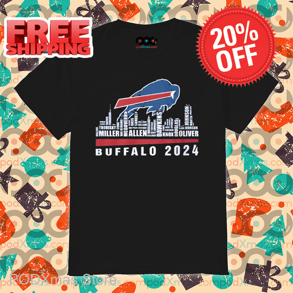 Buffalo Bills City Words 2024 Shirt Buffalo Bills City Words 2024 Shirt