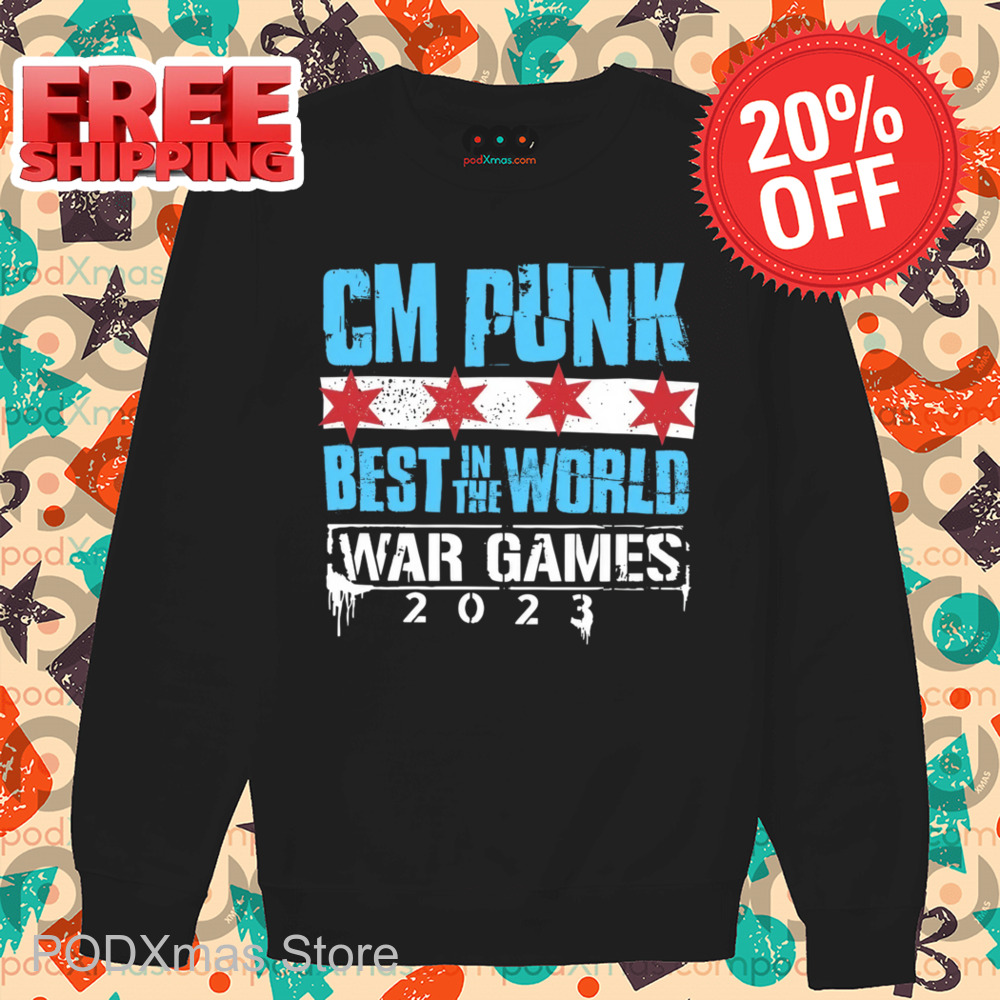 CM Punk Best In The World War Games Shirt