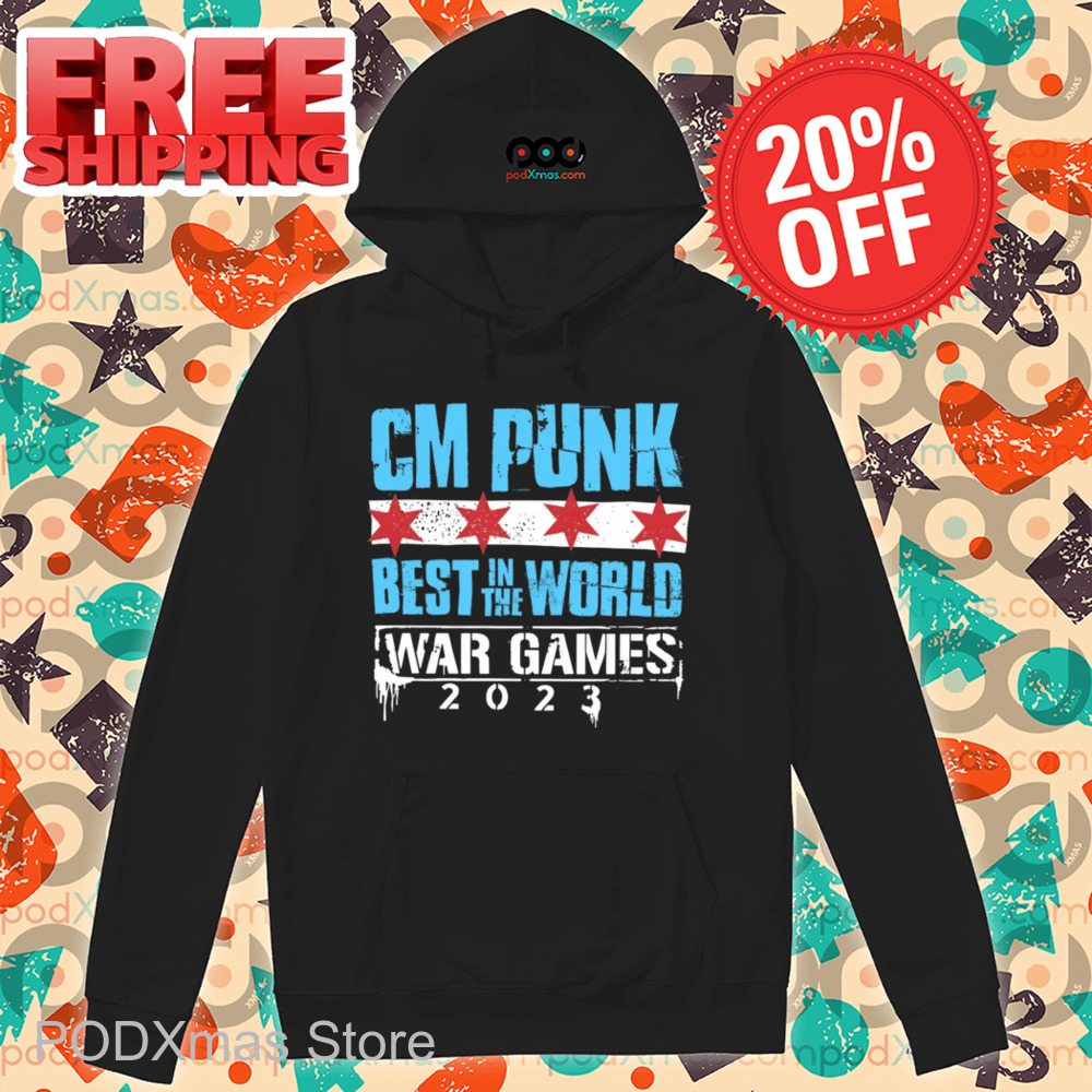CM Punk Best In The World War Games Shirt