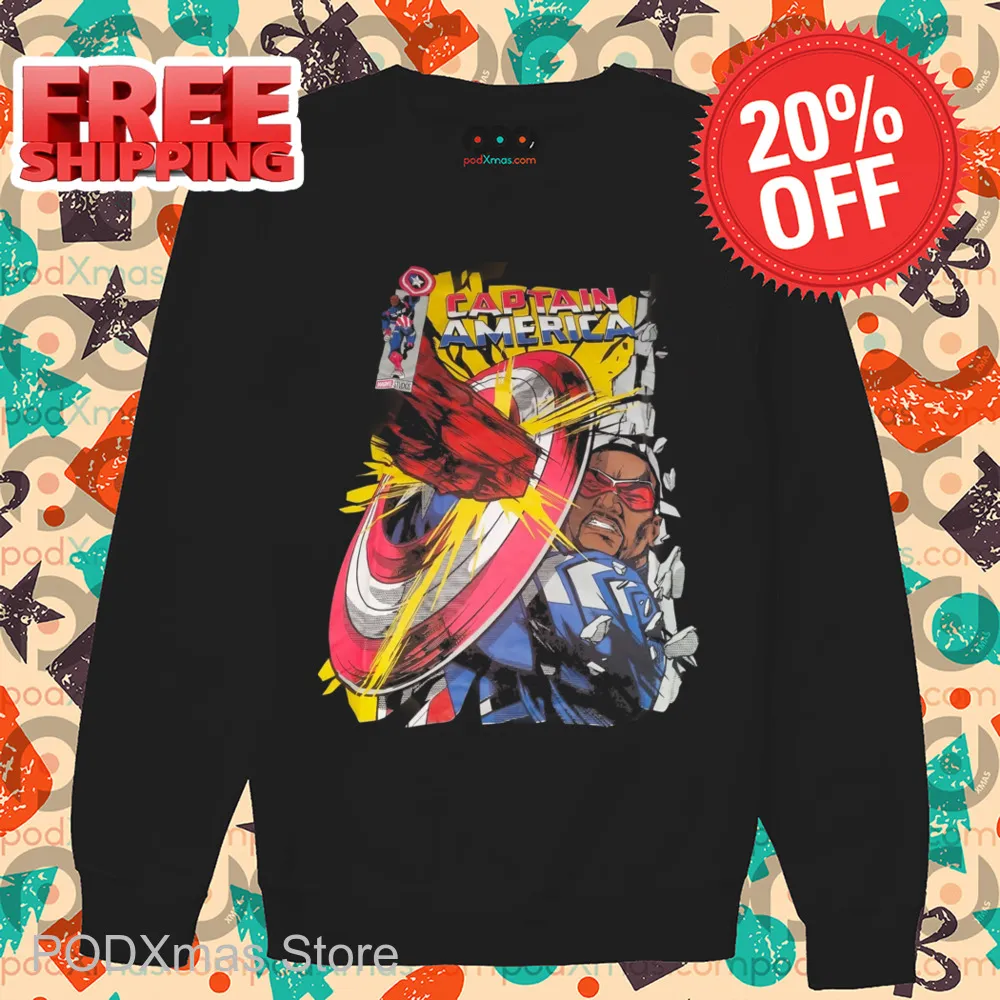 Captain America Red Hulk Cartoon Shirt