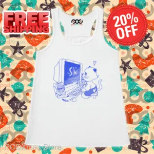 Cat Computer The Sims Shirt