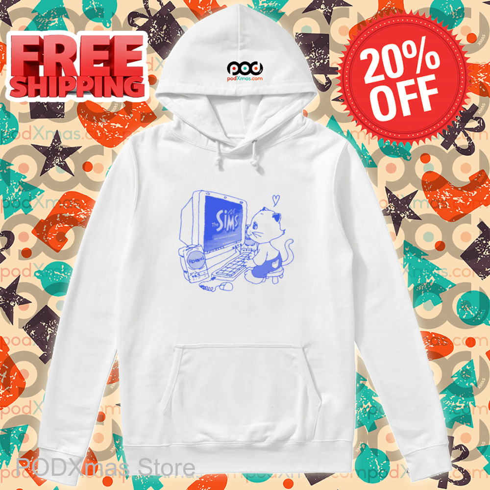 Cat Computer The Sims Shirt