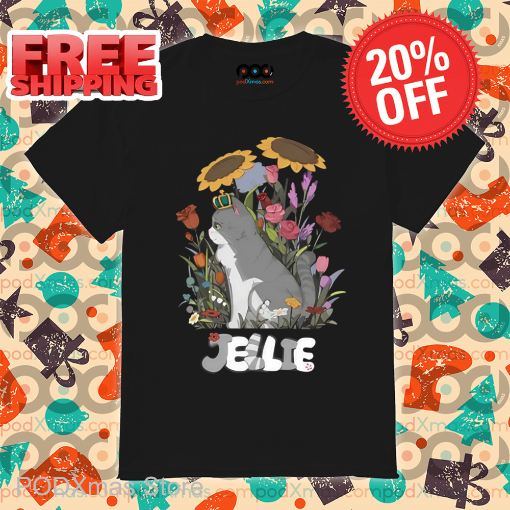 Cat Queen Floral Jellie 2024 Shirt