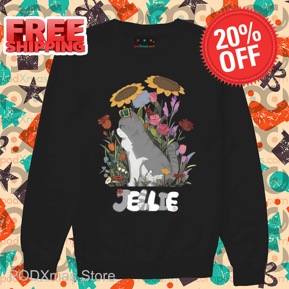 Cat Queen Floral Jellie 2024 Shirt
