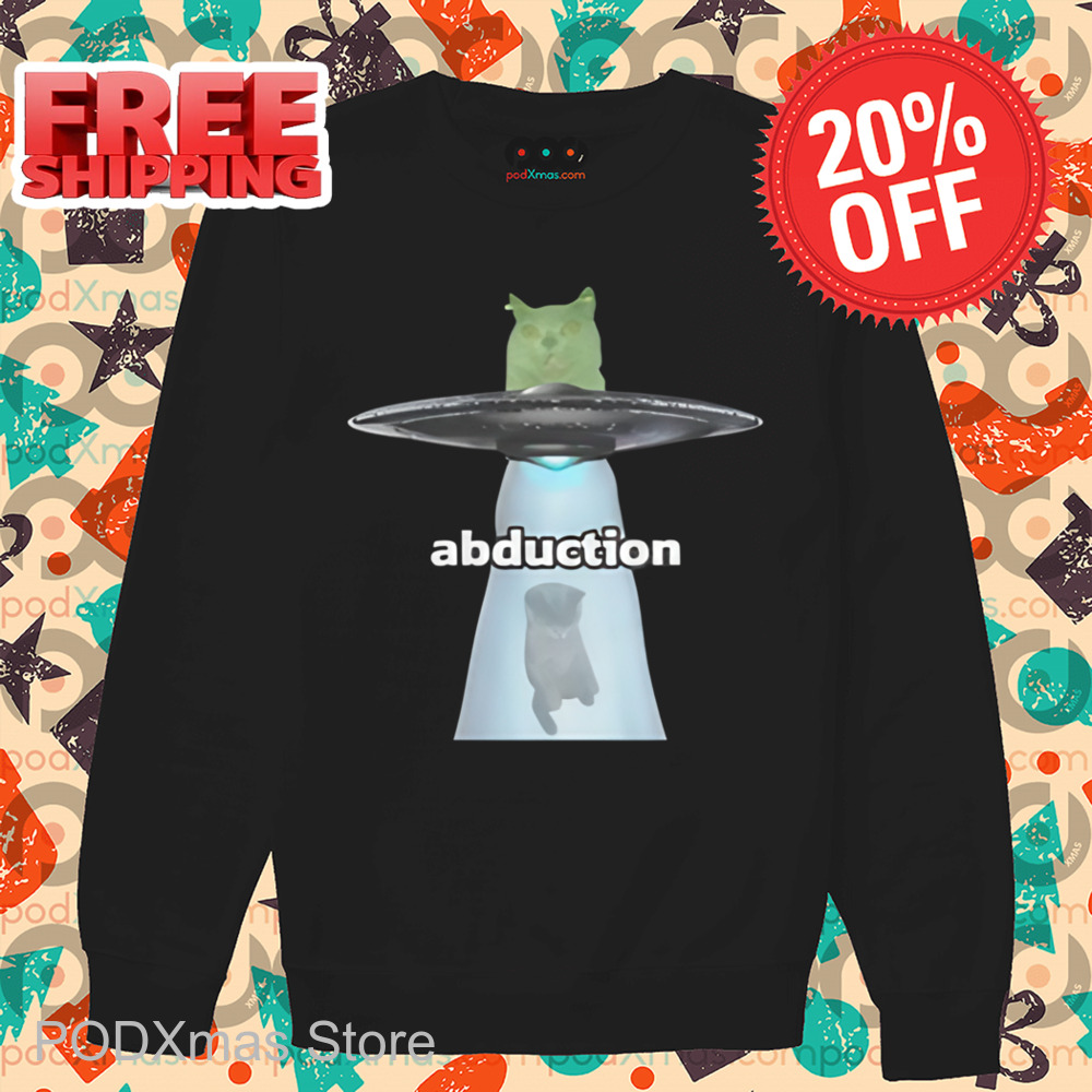 Cat UFO Abduction Shirt