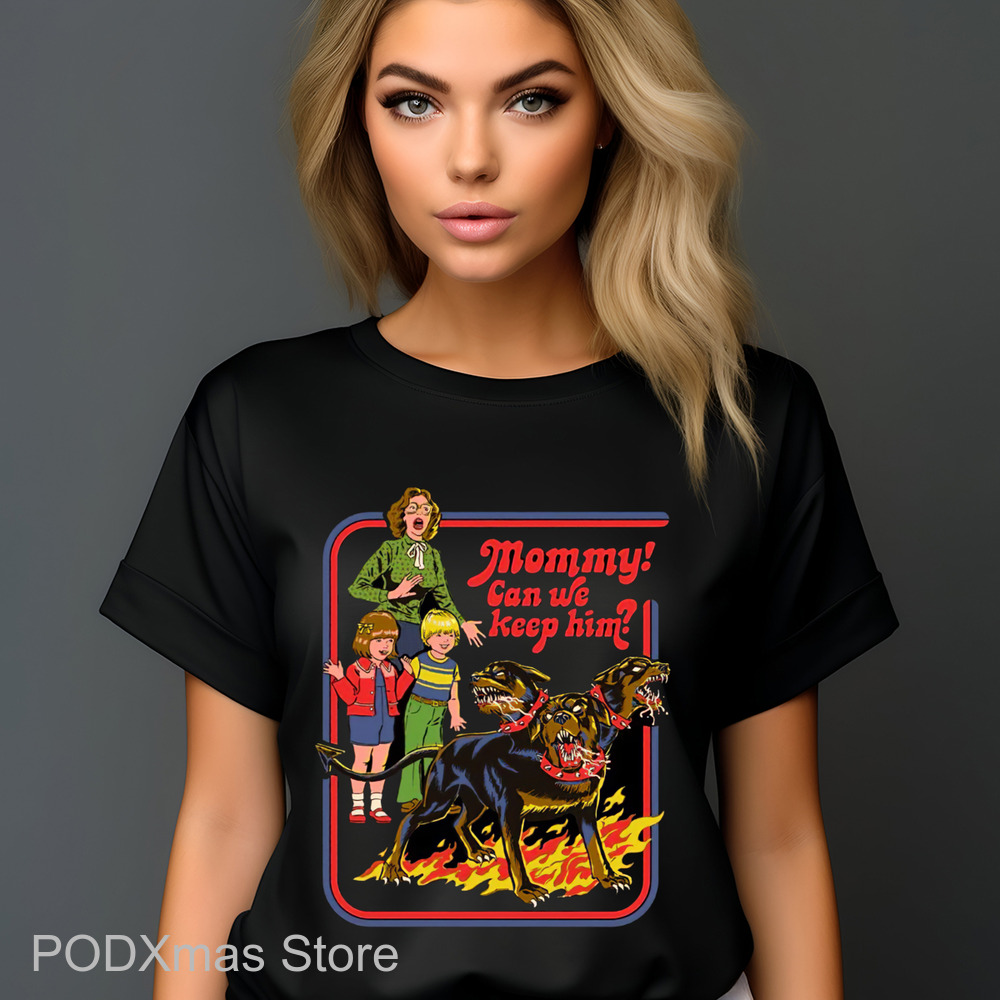 Cerberus Mommy Can We Keep Him Shirt