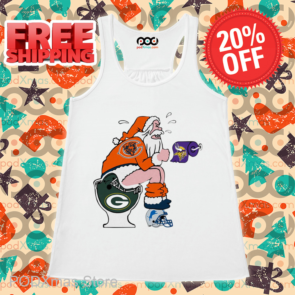 Chicago Bears Santa WC Green Bay Packers Shirt