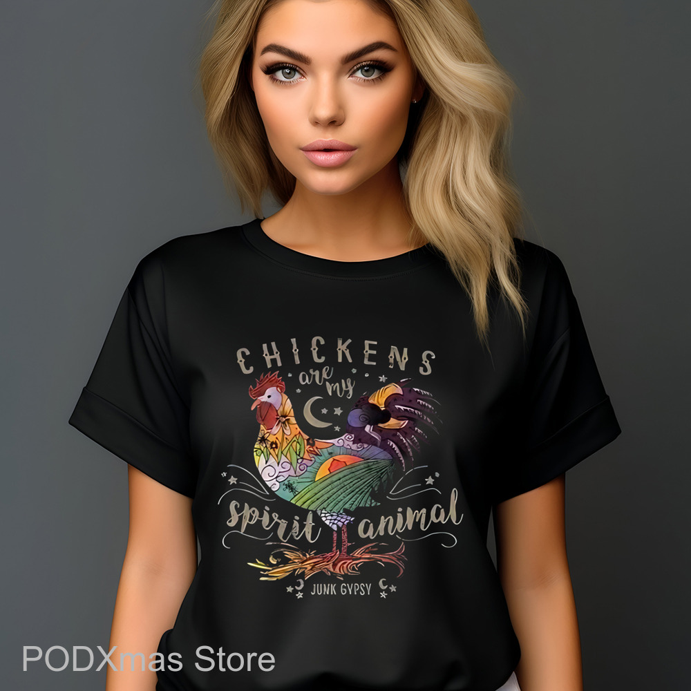 Chickens Are My Spirit Animal Junk Gypsy Vintage Shirt