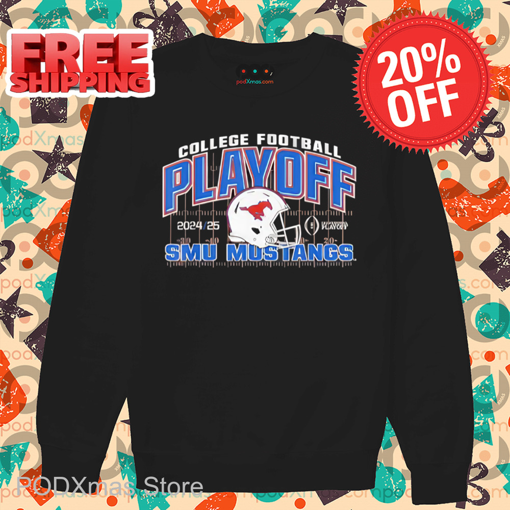College Football Playoff SMU Mustangs Shirt