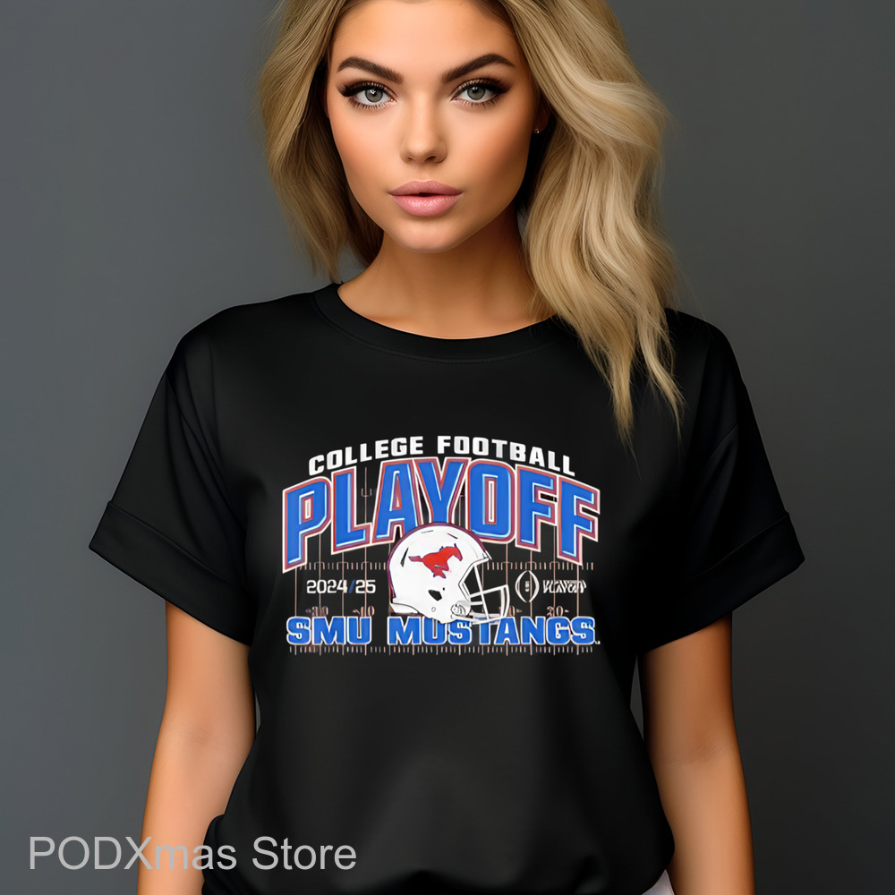 College Football Playoff SMU Mustangs Shirt