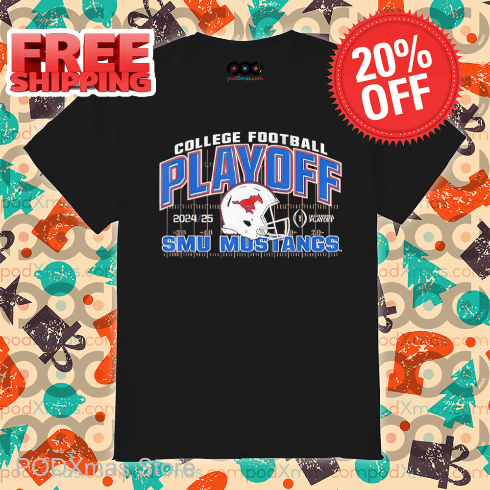 College Football Playoff SMU Mustangs Shirt