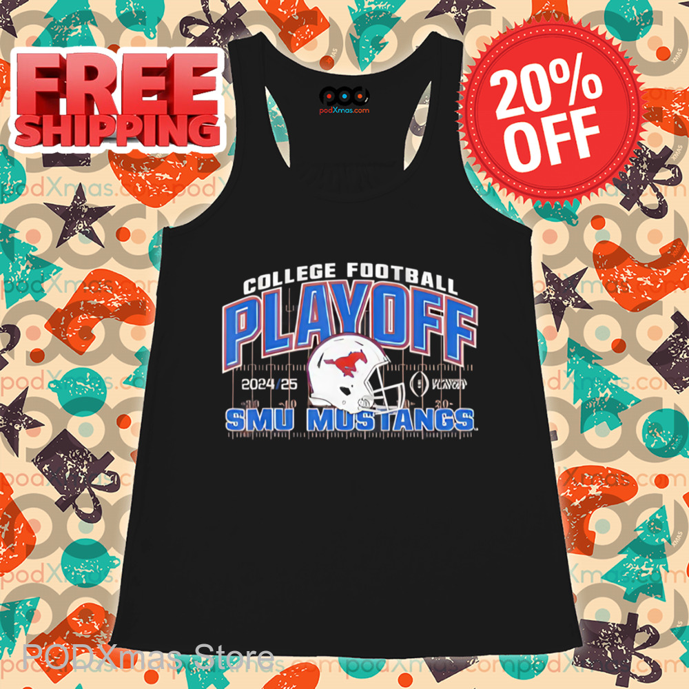 College Football Playoff SMU Mustangs Shirt