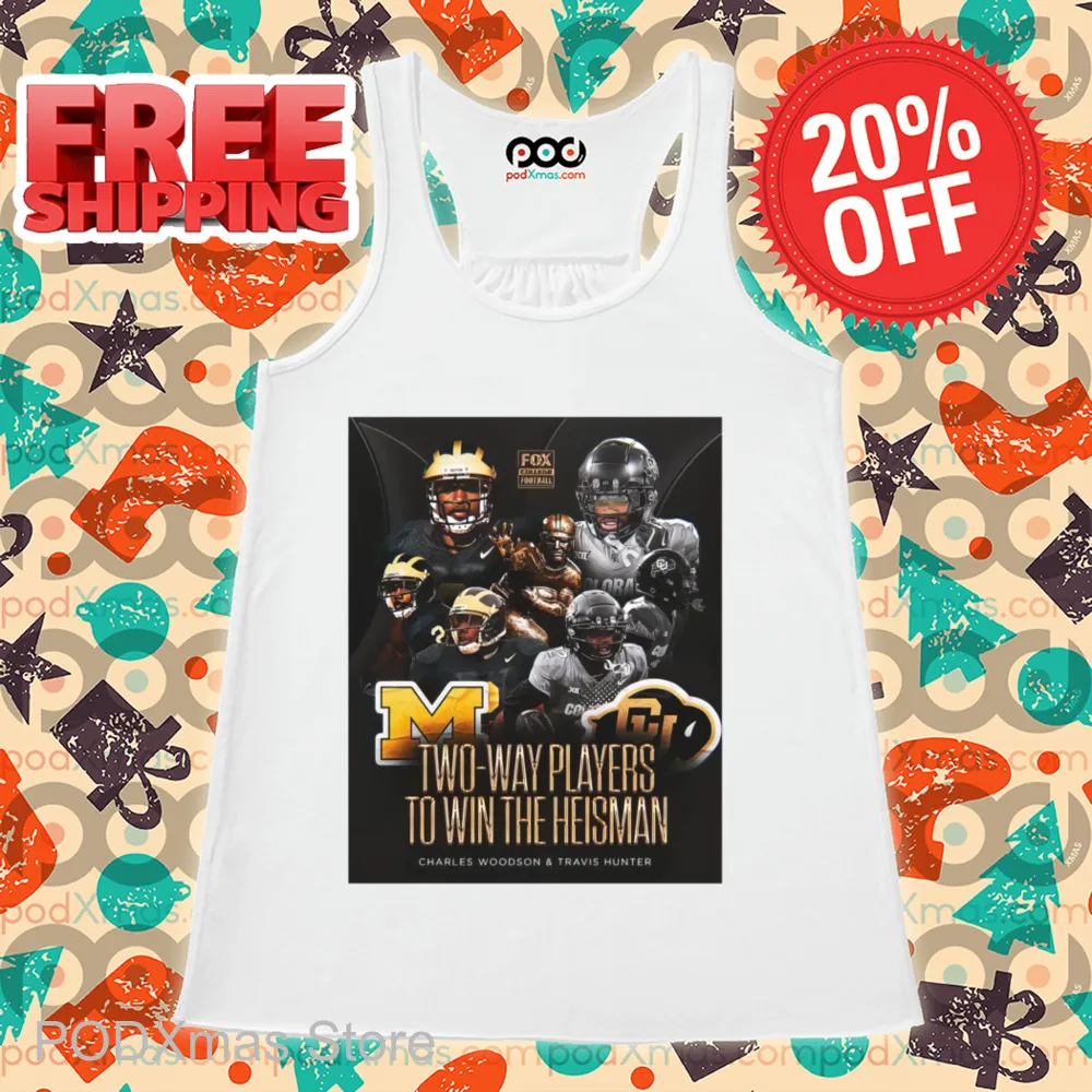 Colorado Buffaloes Two Way Players To Win The Heisman Shirt