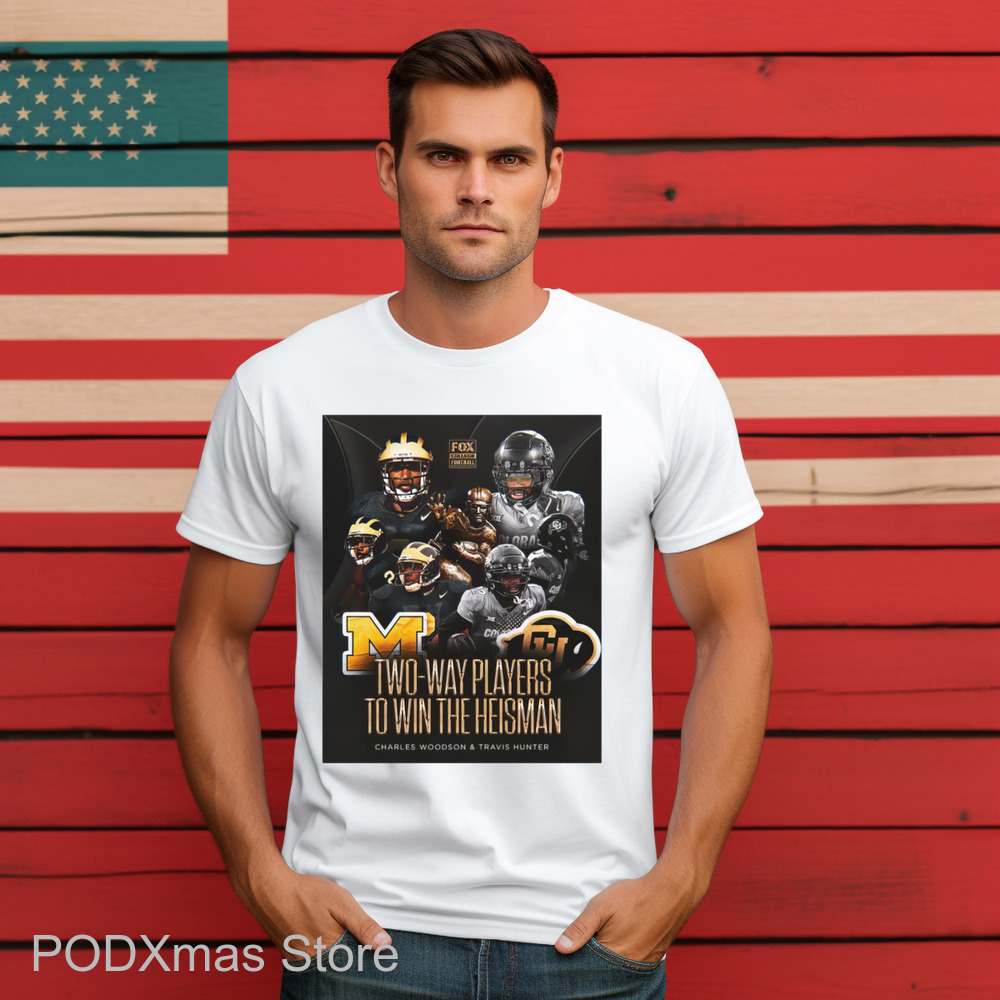 Colorado Buffaloes Two Way Players To Win The Heisman Shirt
