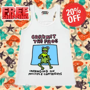 Corkmit The Frog Infringing On Multiple Copyrights Shirt