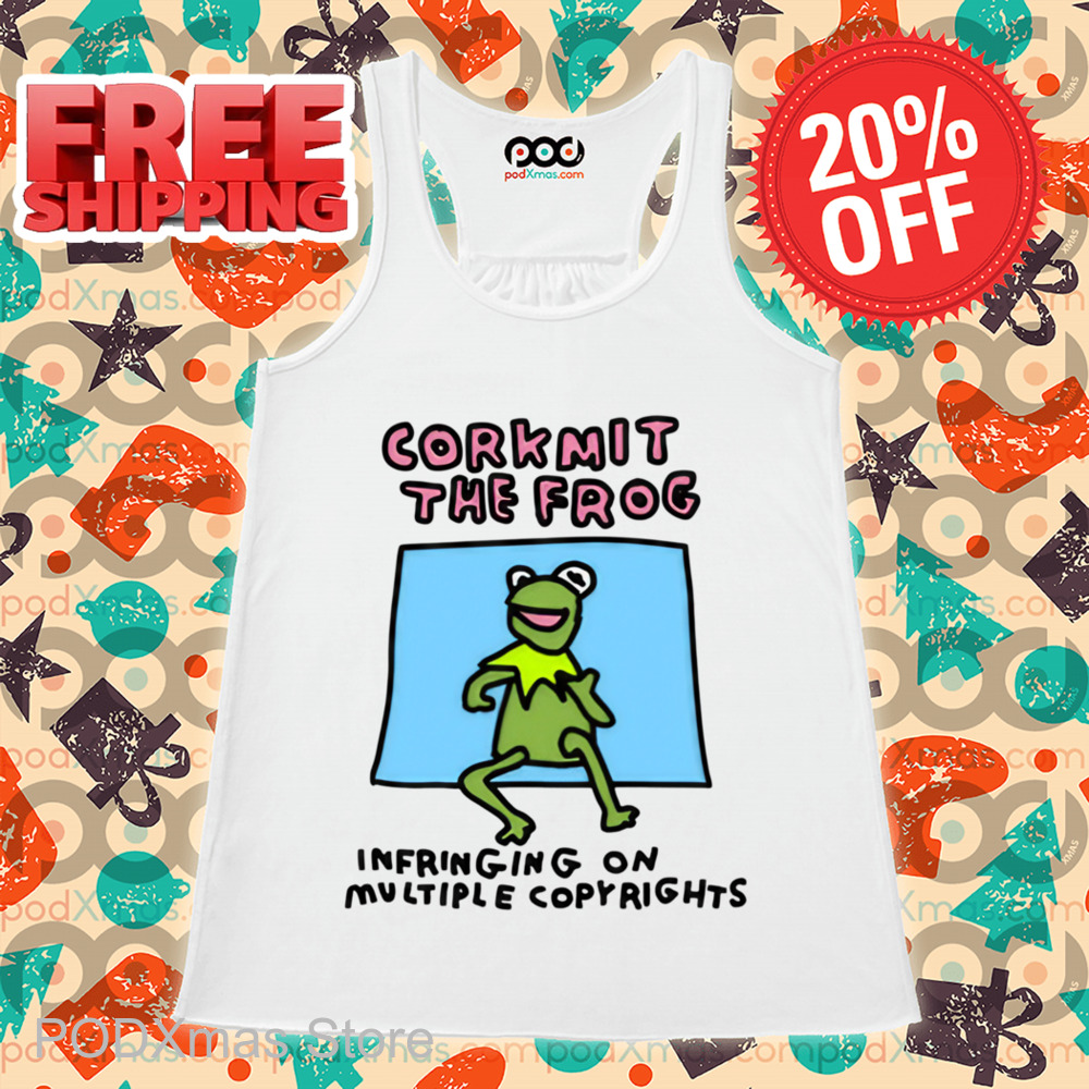 Corkmit The Frog Infringing On Multiple Copyrights Shirt