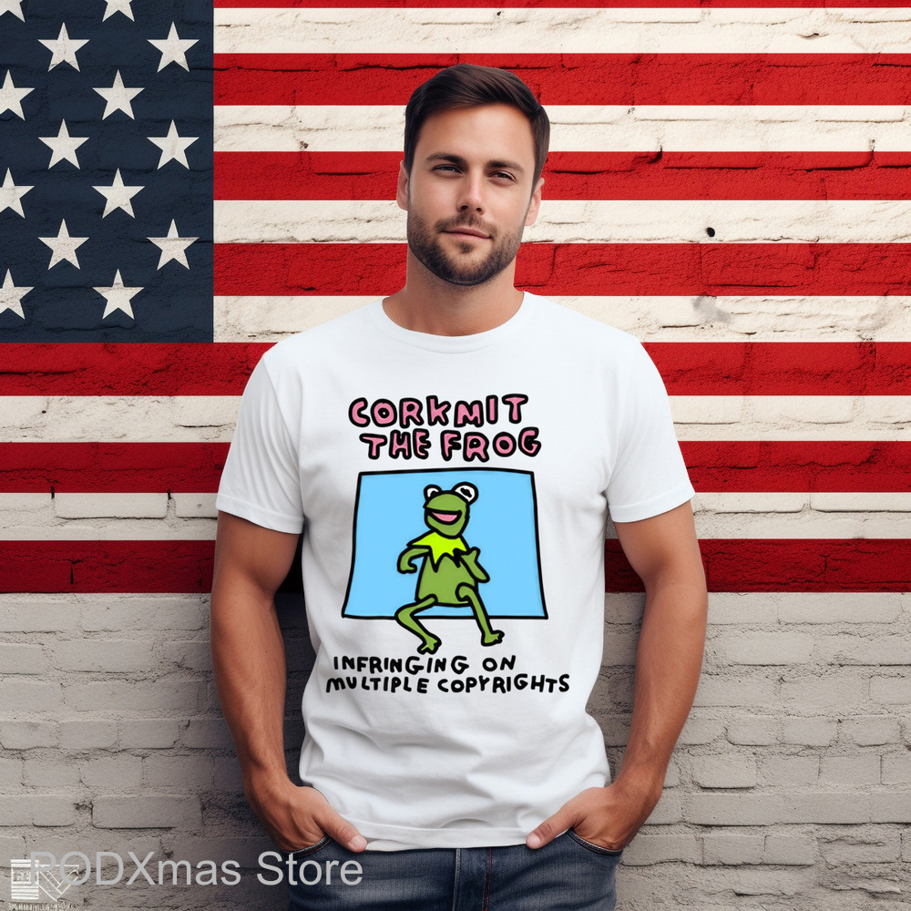 Corkmit The Frog Infringing On Multiple Copyrights Shirt