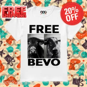 Cow Mugshot Free Bevo Shirt