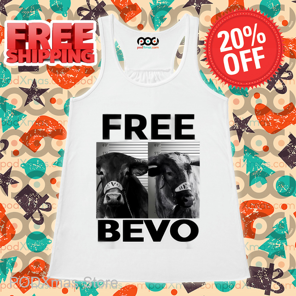 Cow Mugshot Free Bevo Shirt