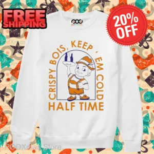 Crispy Bois Keep Em Cold Half Time Shirt