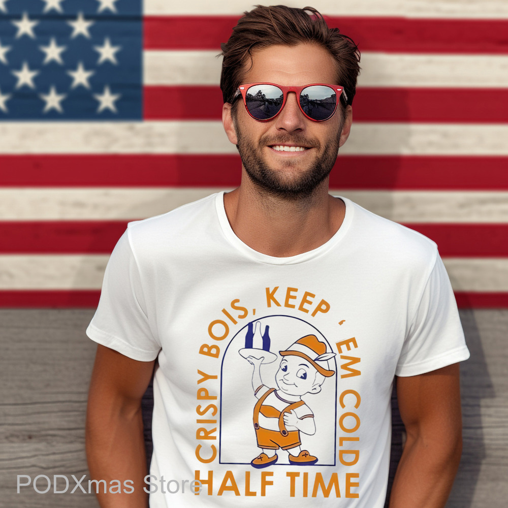 Crispy Bois Keep Em Cold Half Time Shirt
