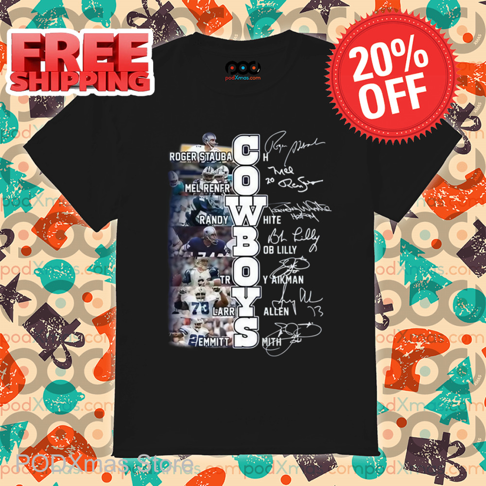 Dallas Cowboys Player Signature 2024 Shirt