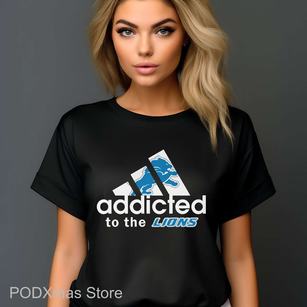 Detroit Lions Addicted To The Lions Shirt Detroit Lions Addicted To The Lions Shirt