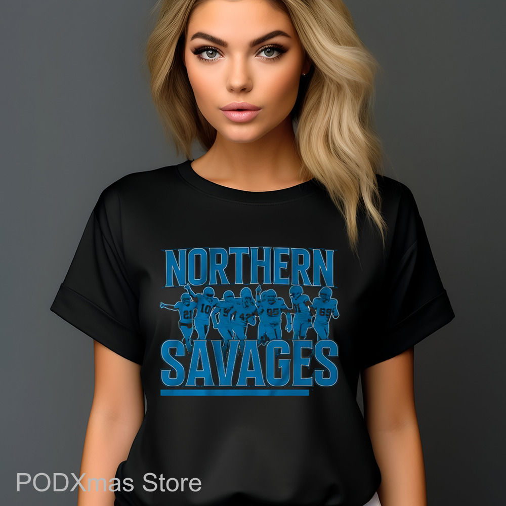 Detroit Lions Northern Savages Shirt