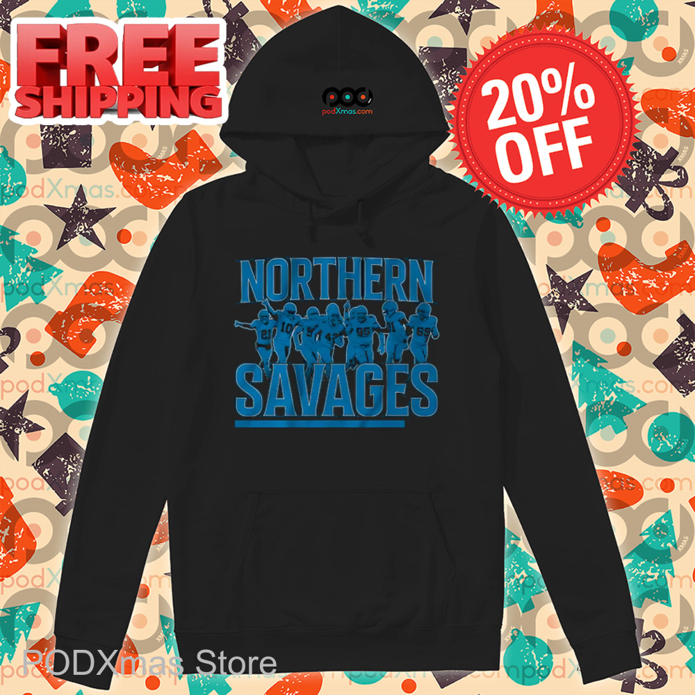 Detroit Lions Northern Savages Shirt