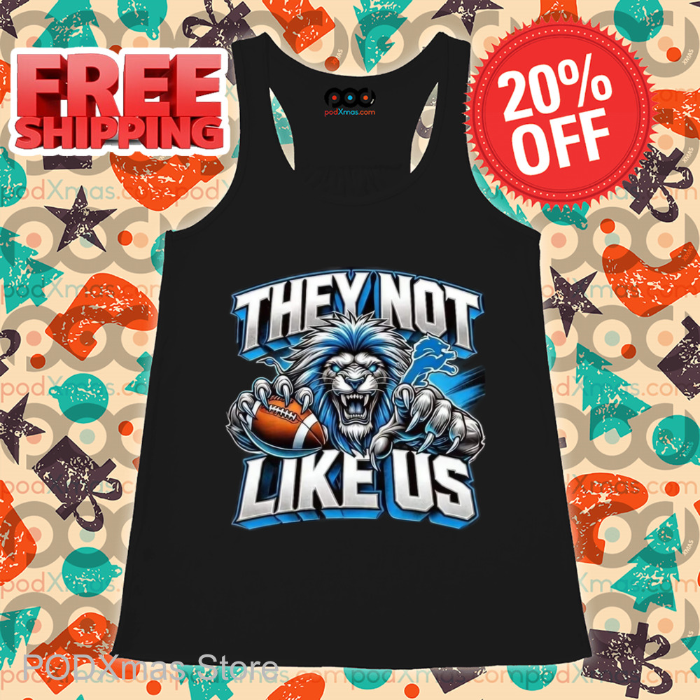 Detroit Lions They Not Like Us 2024 Shirt