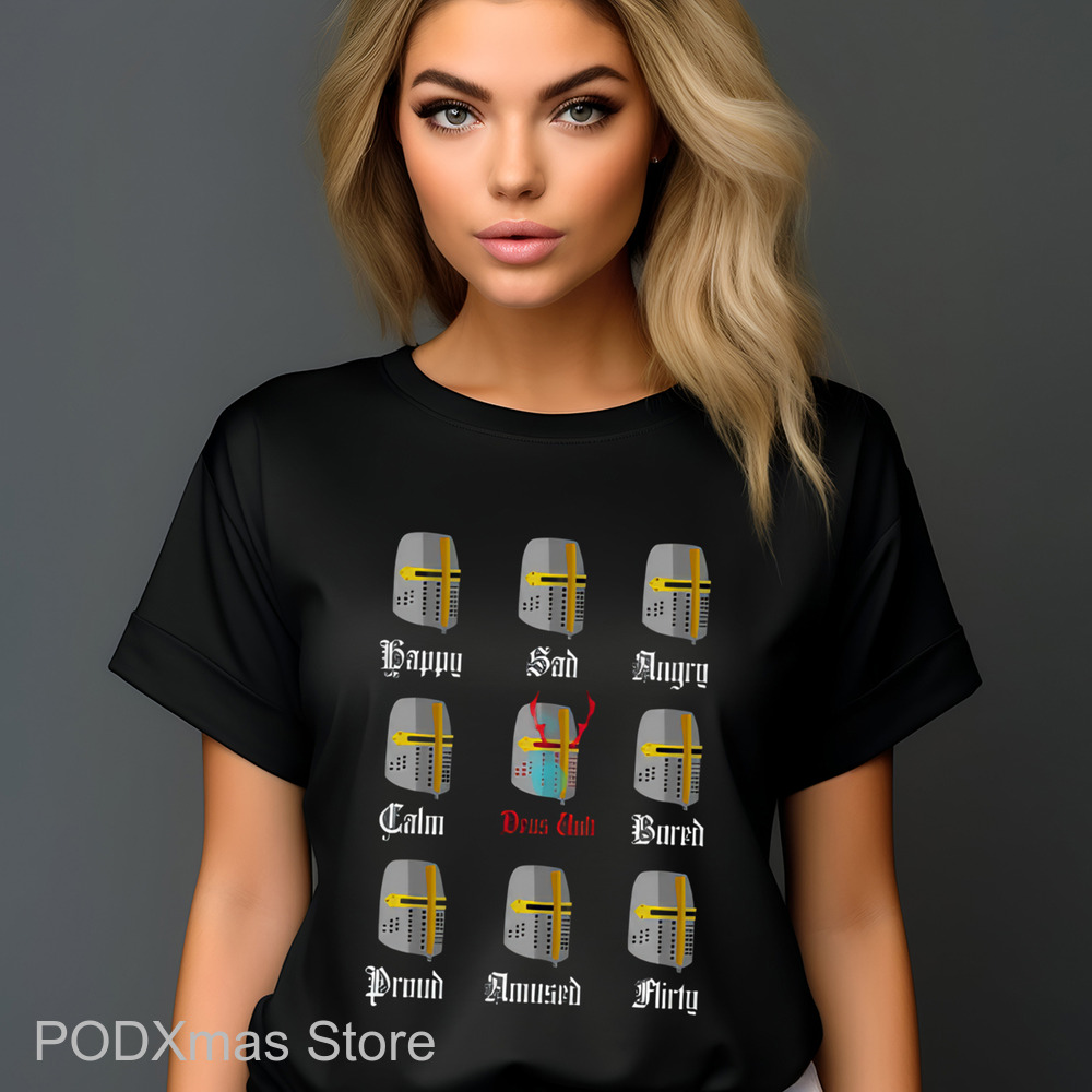 Deus Vult Templar Knight Templar Mood Shirt