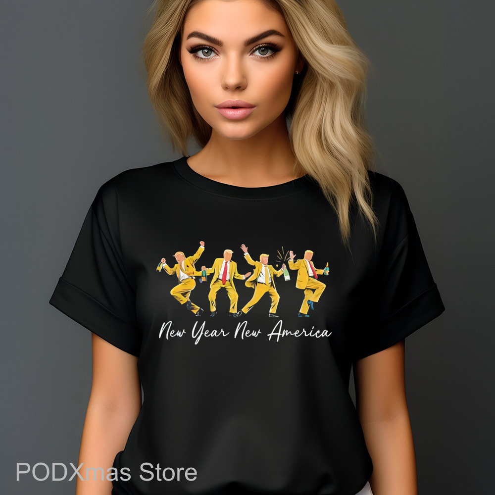 Donald Trump New Year New America 2025 Shirt