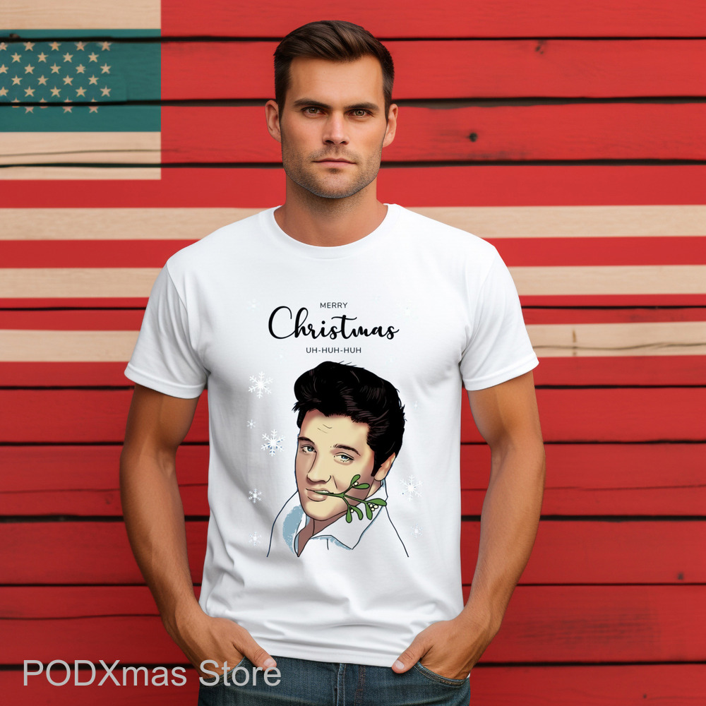 Elvis Presley Merry Christmas 2024 Shirt