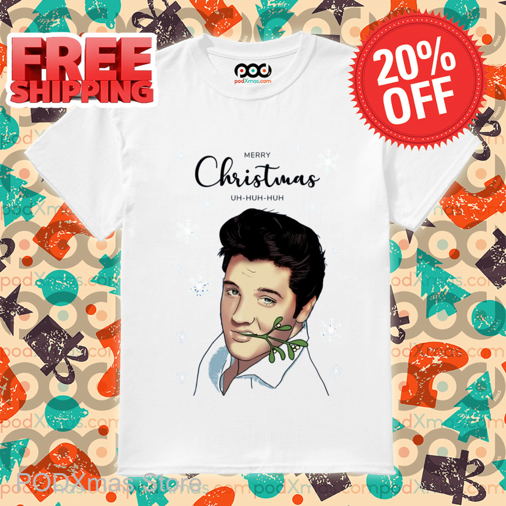 Elvis Presley Merry Christmas 2024 Shirt