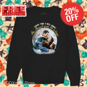 Every Time A Bell Rings An Angel Gets Its Wings Christmas 2024 Shirt