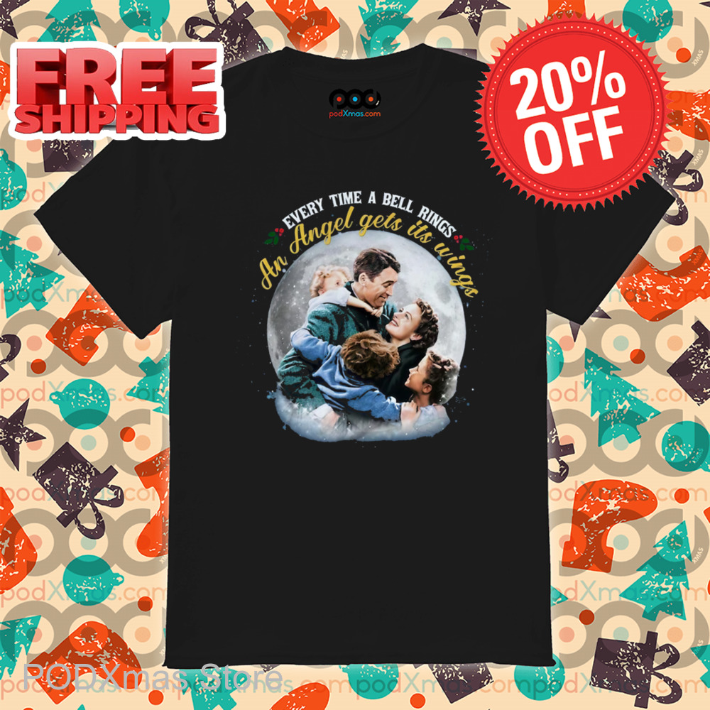 Every Time A Bell Rings An Angel Gets Its Wings Christmas 2024 Shirt Every Time A Bell Rings An Angel Gets Its Wings Christmas 2024 Shirt