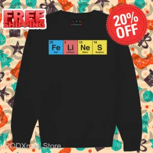 Felines Iron Lithium Neon Sulphur Shirt